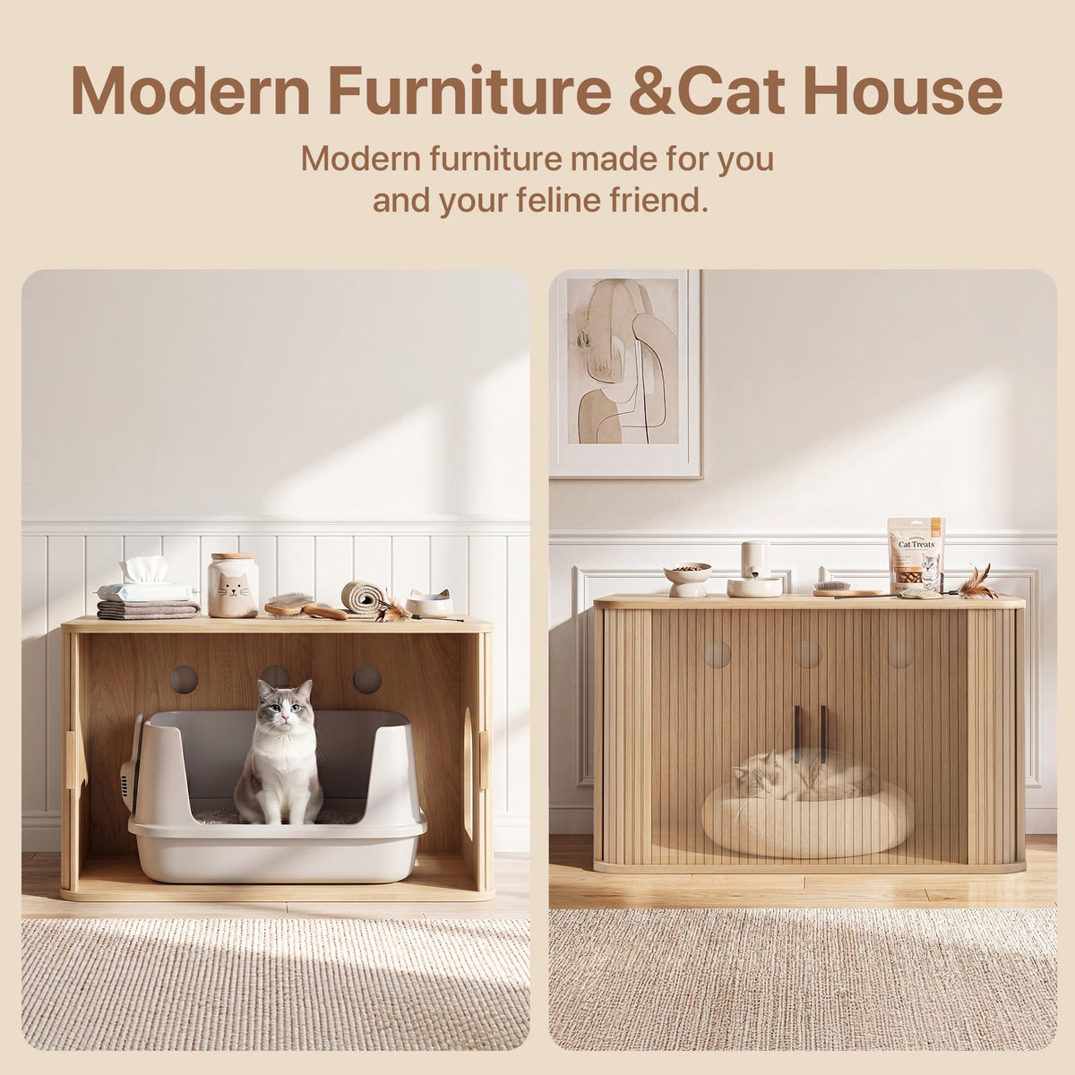 31.5" Cat Litter Box Enclosure L1788