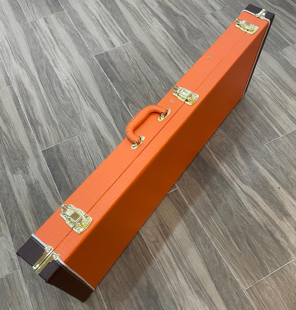 39" Electric Guitar Hard Case with Lockable Wood Frame and Plush Interior W90811