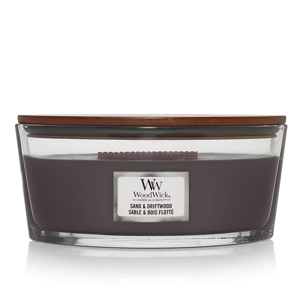 Scented Candle with Crackling Wick W8216