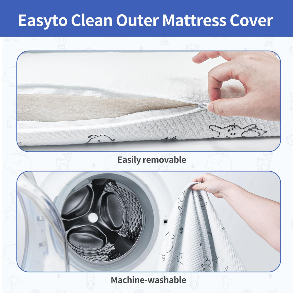 Pack and Play Mattress 38"x26" Firm Support Foam E72932