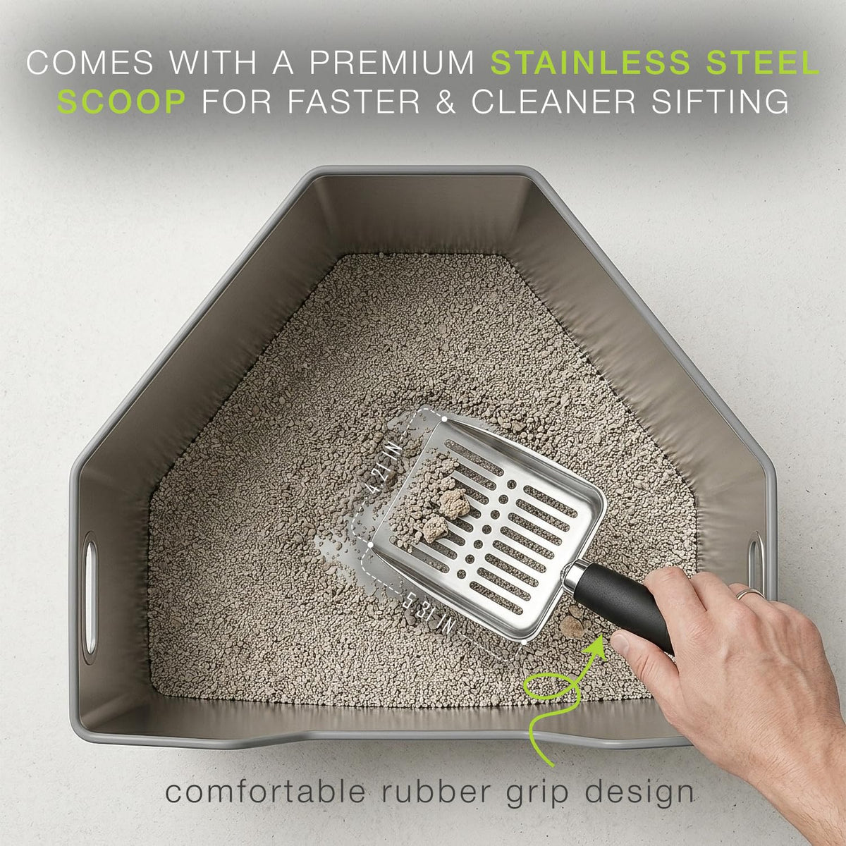 Stainless Steel Cat Litter Box S764
