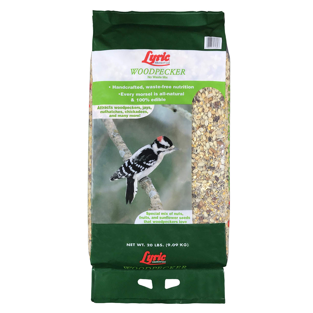 Woodpecker Wild Bird Seed with Nuts & Dried Fruit 20 lb Bag E96775