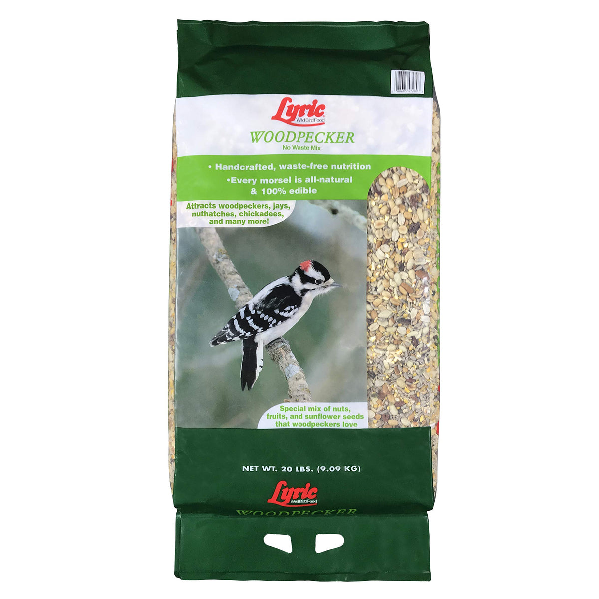 Woodpecker Wild Bird Seed with Nuts & Dried Fruit 20 lb Bag E96775