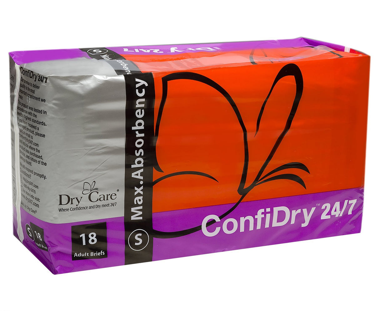 Small 72 Count Adult Brief Diapers R80548