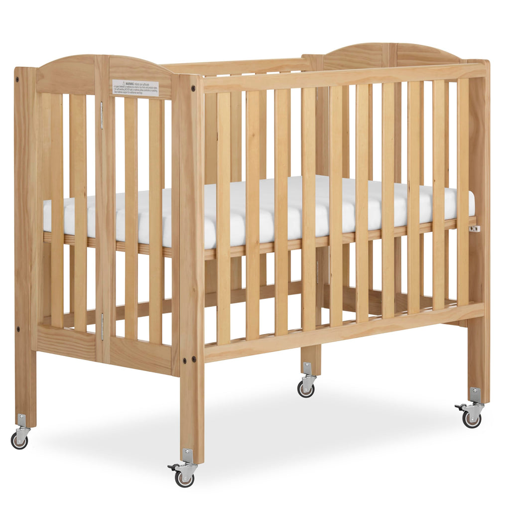 2-in-1 Portable Mini Crib with Mattress G914