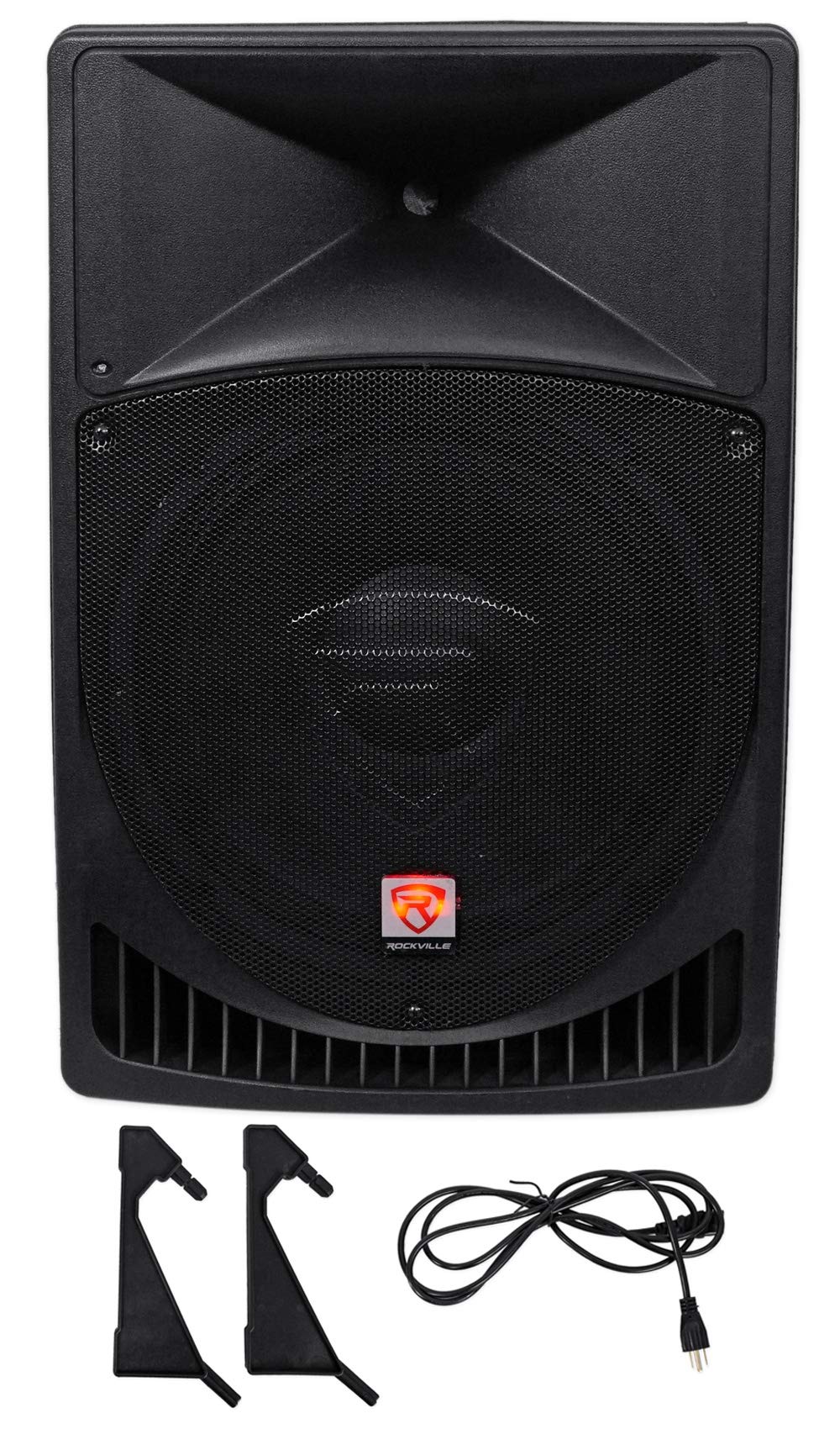 15" 1000W PA Speaker 2-Pack with Mics P612977