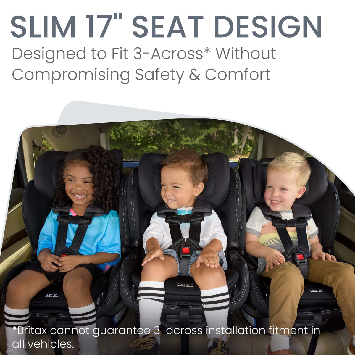Convertible Car Seat with Slim 17-Inch Design D99157