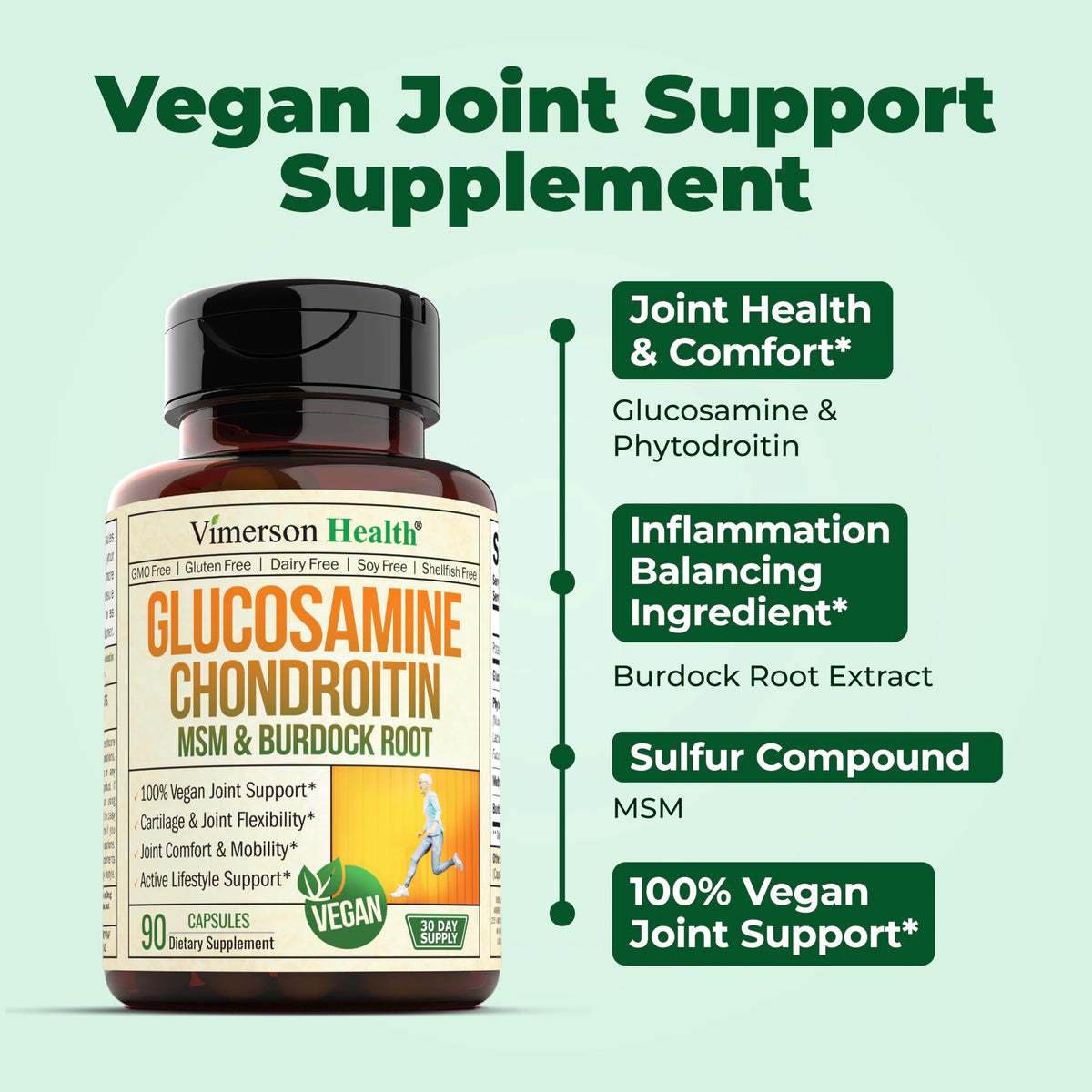 Turmeric Curcumin with Black Pepper Extract Joint Support Supplement P653