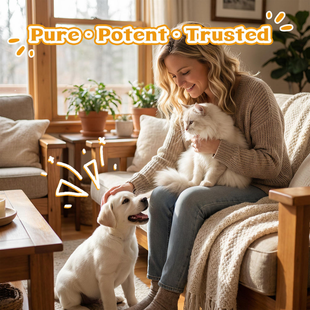 4-in-1 Natural Herbal Supplement Drops for Dogs & Cats X8305
