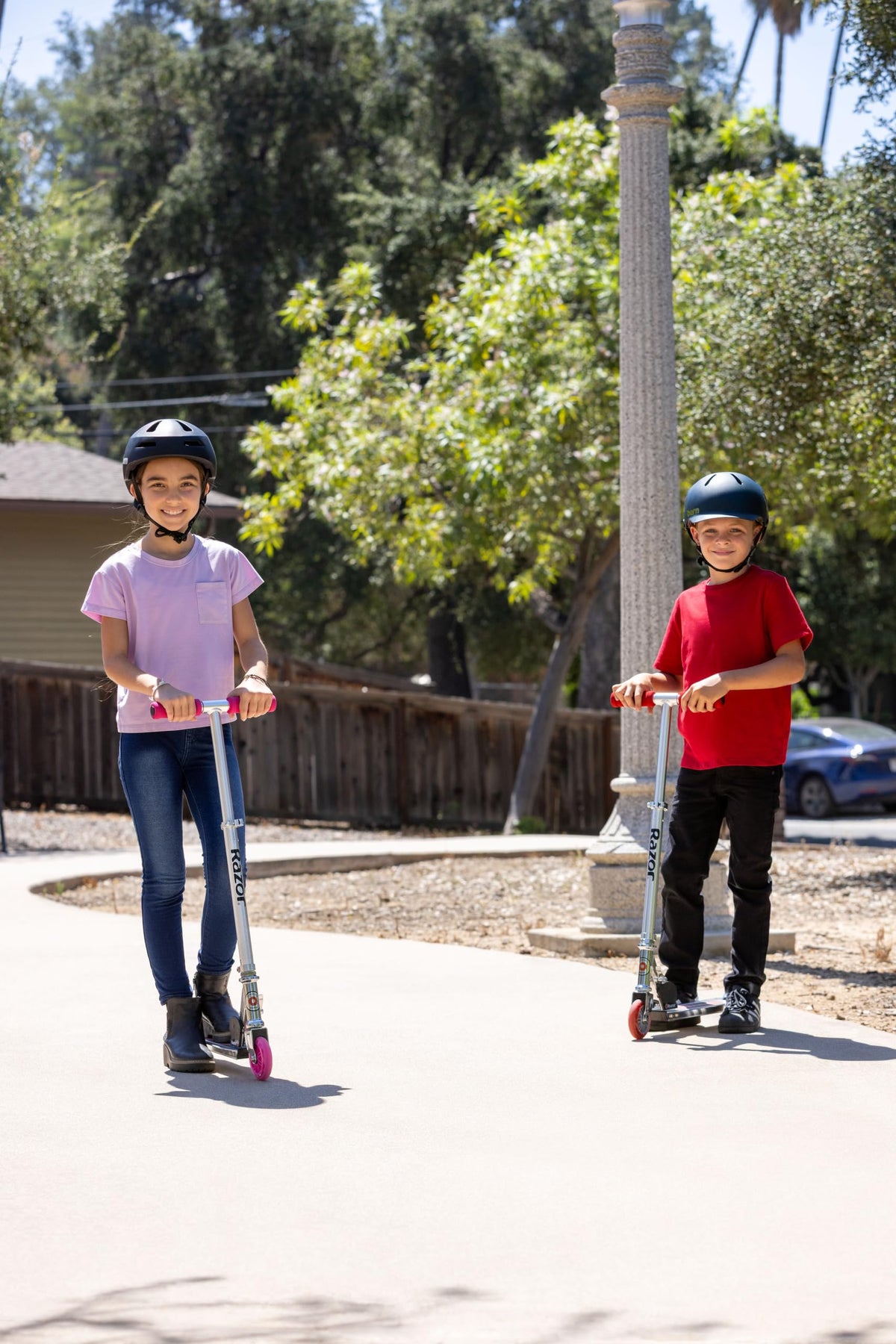Kick Scooter for Kids - Lightweight, Foldable, Aluminum Frame, Adjustable Handlebars A5447