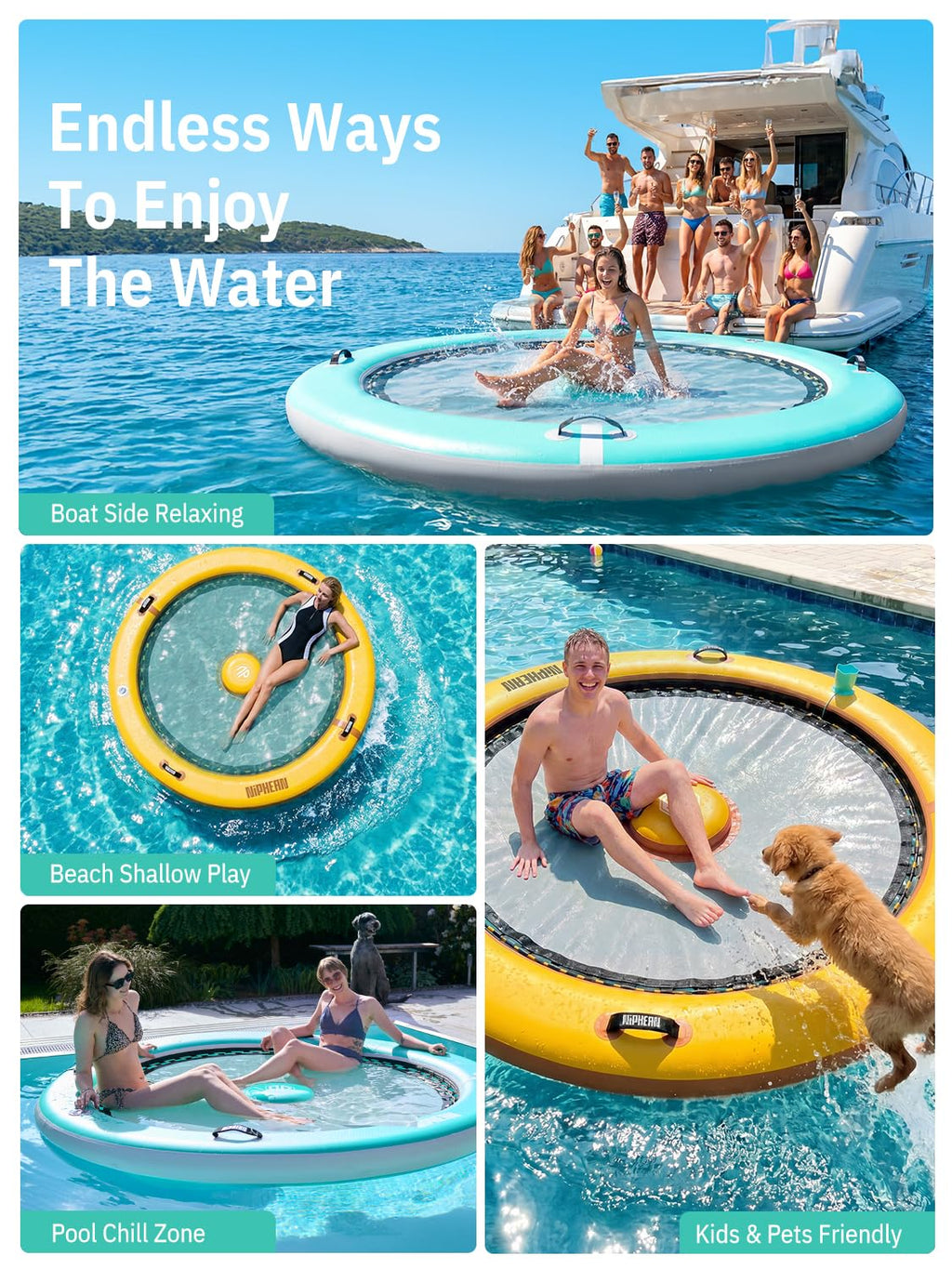 Inflatable Water Hammock 8FT U263129