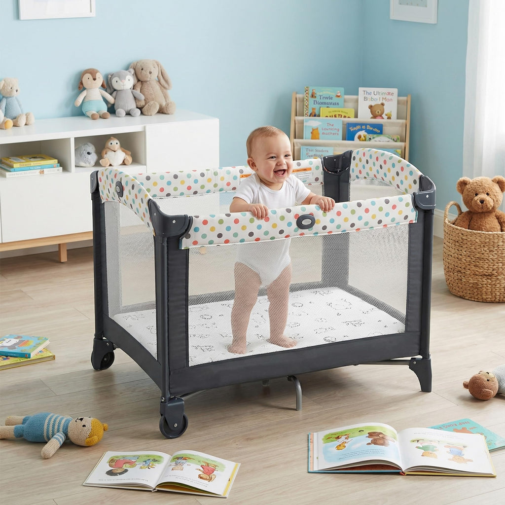 Pack and Play Mattress 38"x26" Firm Support Foam E72932