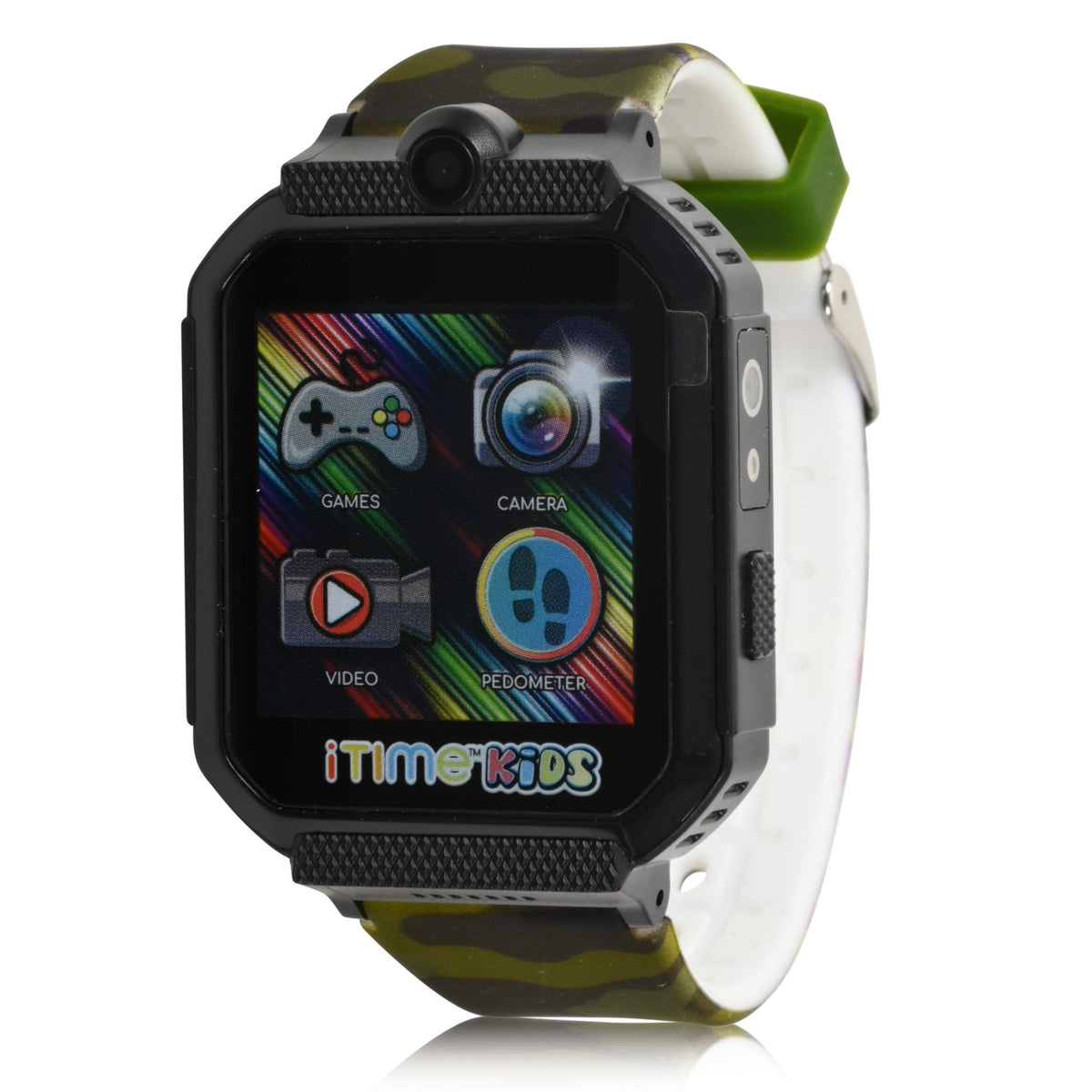Kids Smart Watch with Camera Speaker Pedometer Stopwatch Music Player O5411