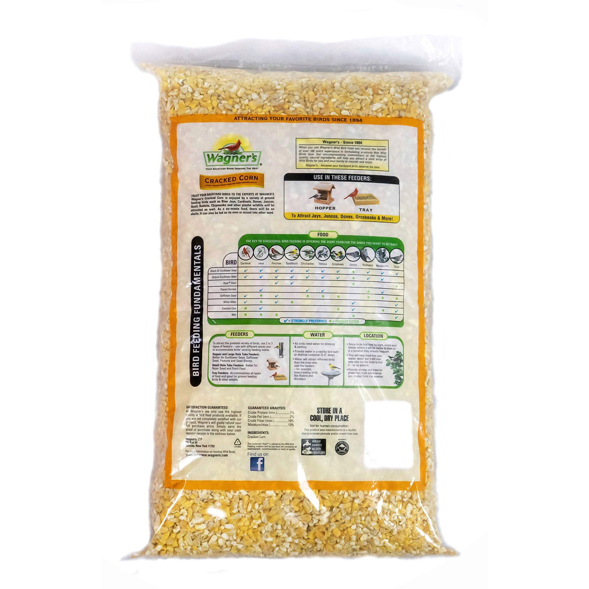20-Pound Wild Bird Food and 10-Pound Cracked Corn L736