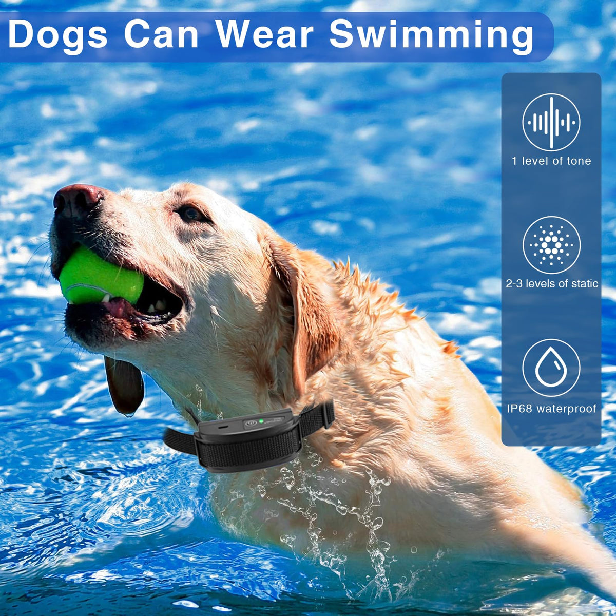 In-Ground Electric Dog Fence System with 2 Collars Q681036