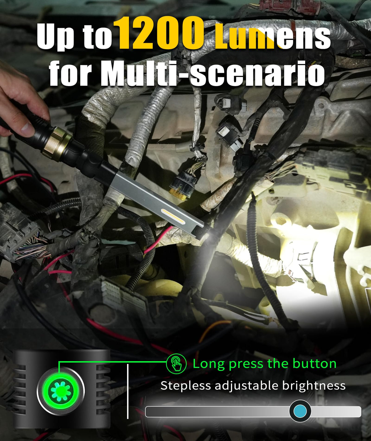 5000mAh Magnetic Foldable Work Light X860489