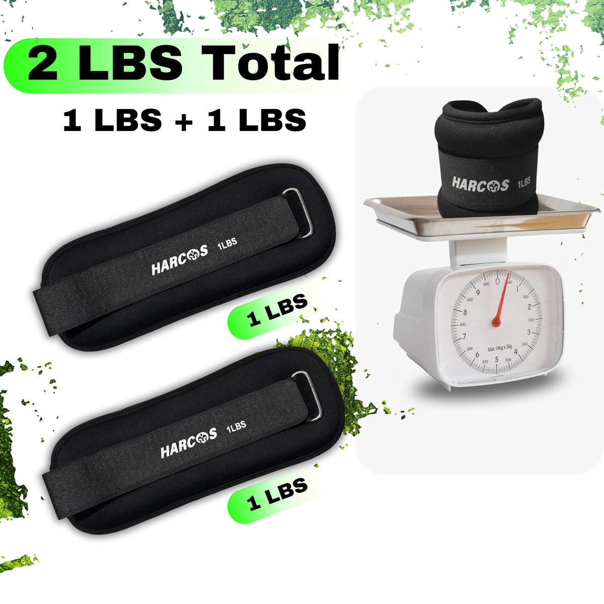 Adjustable Neoprene Ankle & Wrist Weights X311867