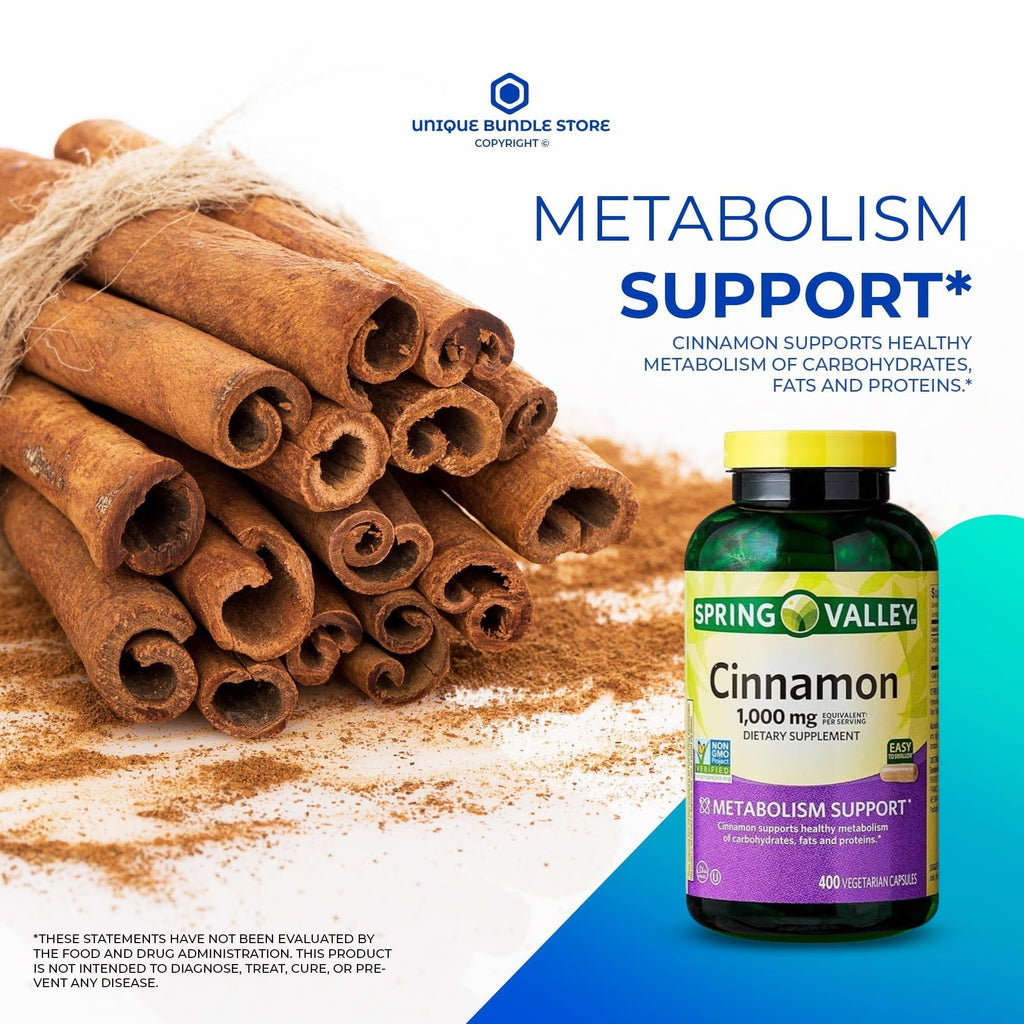 Cinnamon 1000 mg 400 Capsules Y86414