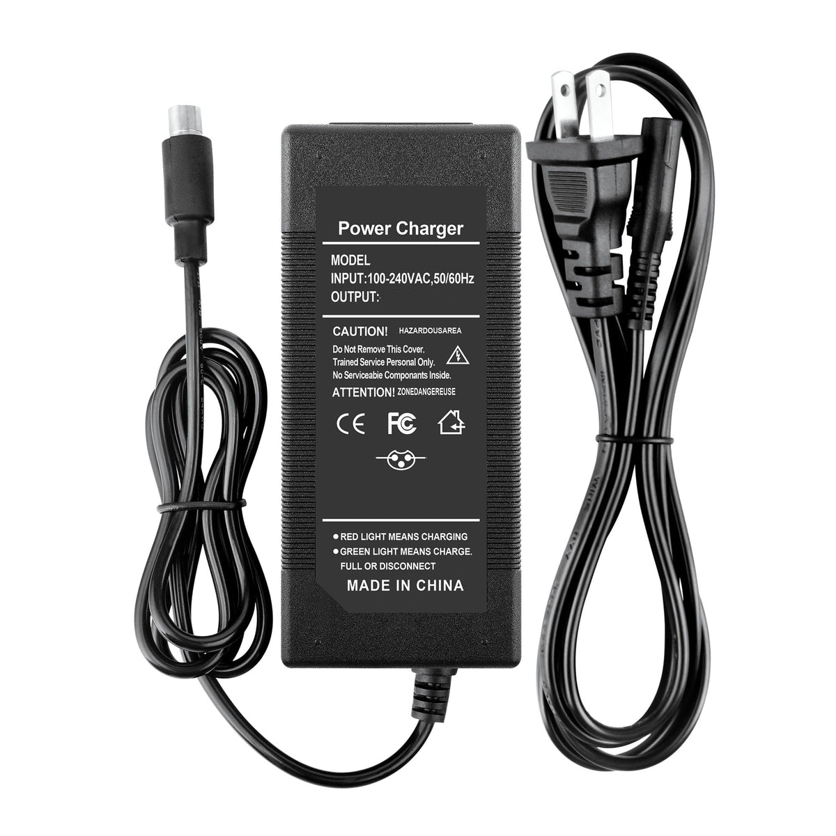 42V 2A AC/DC Adapter Charger for 36V Lithium-ion Battery C13392