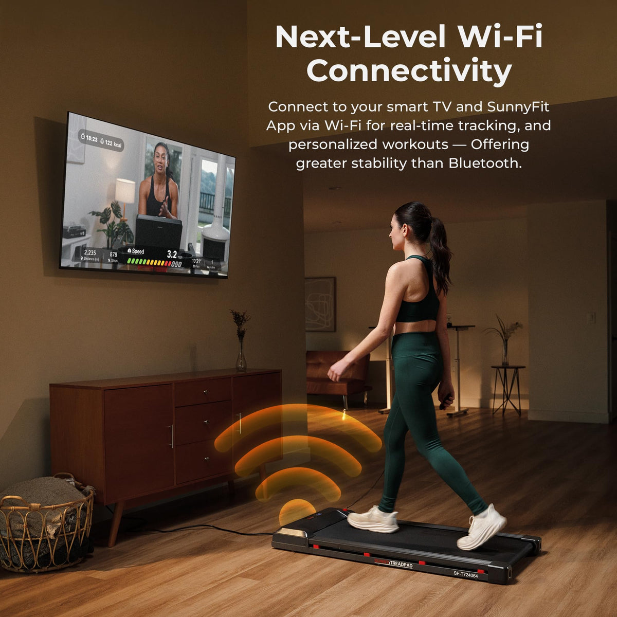 Wi-Fi Walking Treadmill J27298