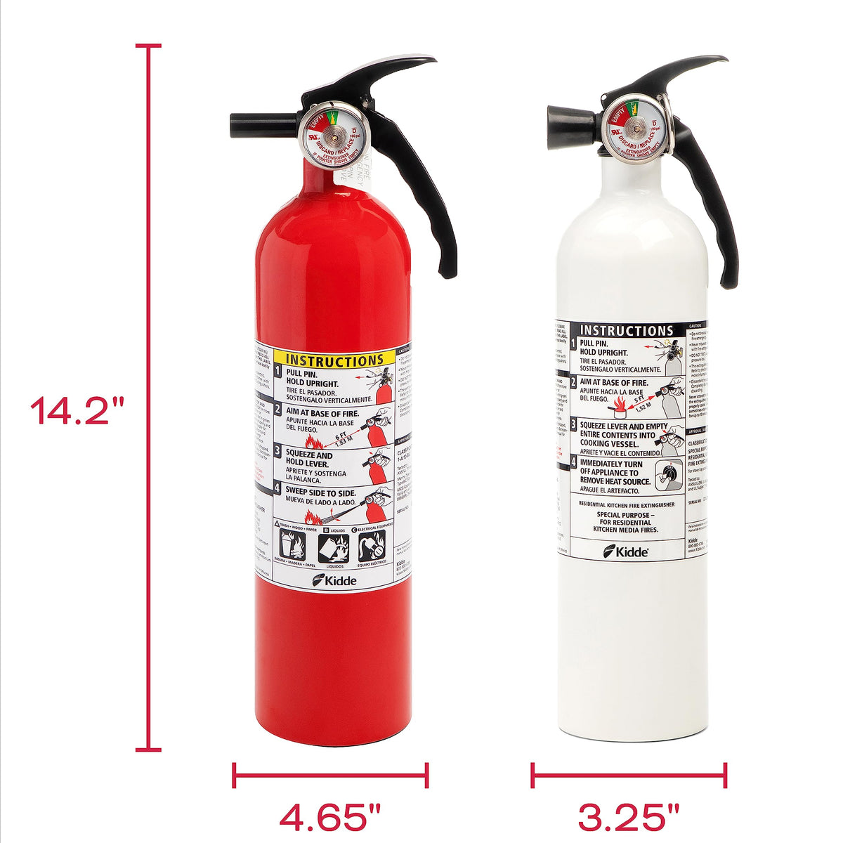 Kitchen + Home Fire Extinguisher Set G750