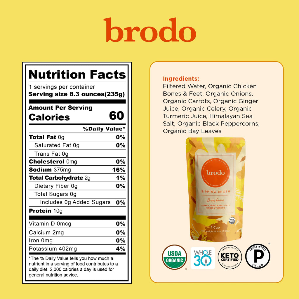 Grass-Fed Beef Bone Broth 8.3 oz K8853
