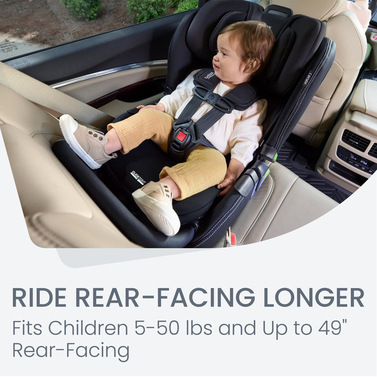 Convertible Car Seat with Slim 17-Inch Design D99157