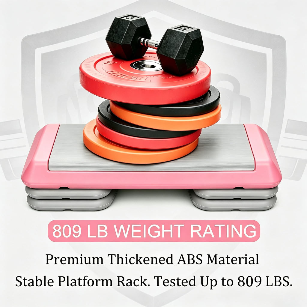 Height Adjustable Aerobic Step Platform G2436
