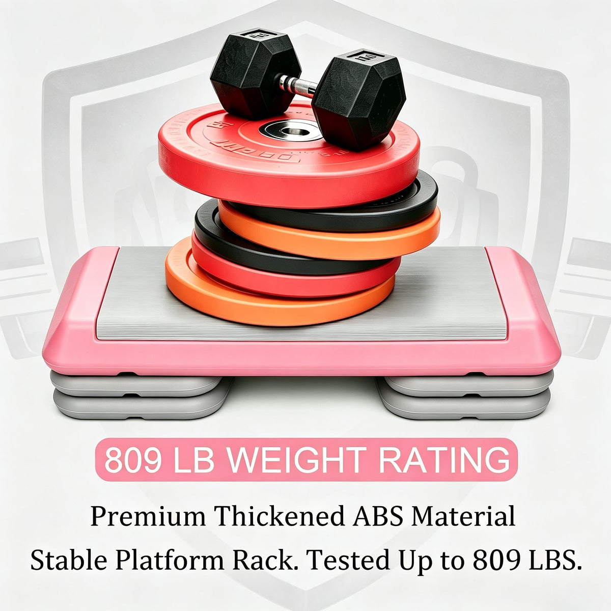 Height Adjustable Aerobic Step Platform G2436