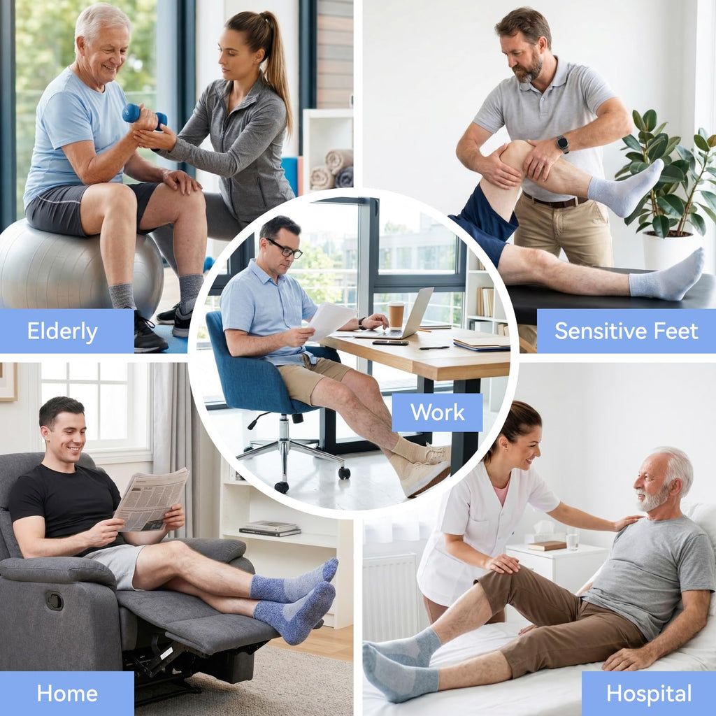 Non Binding Wide Ankle Socks W327757