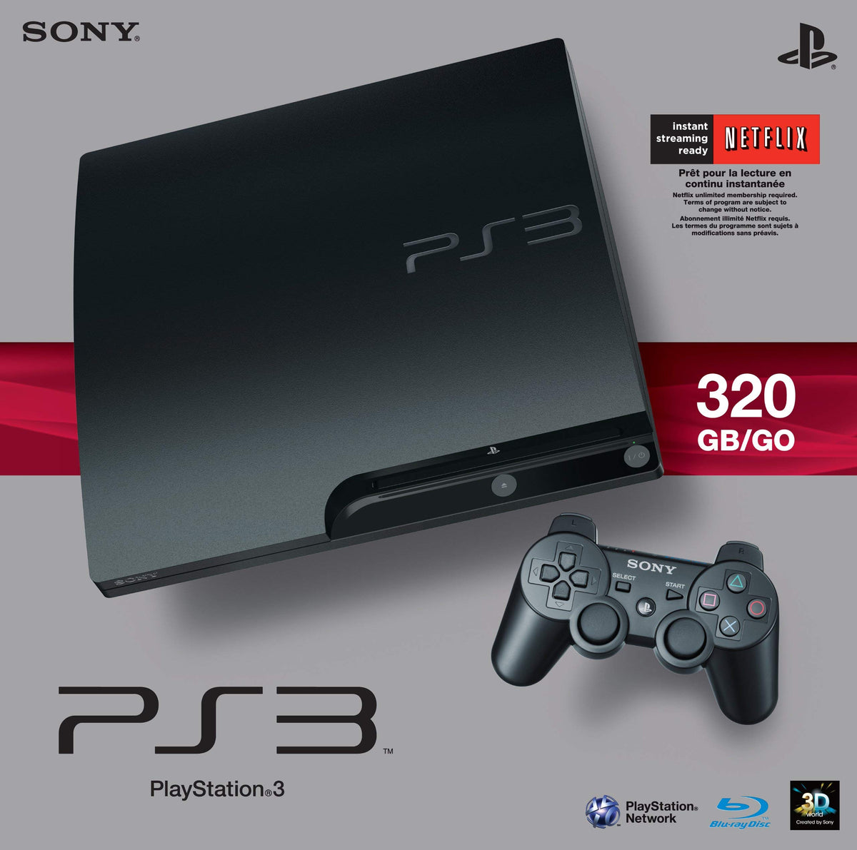 Charcoal Black 320 GB Console P1472
