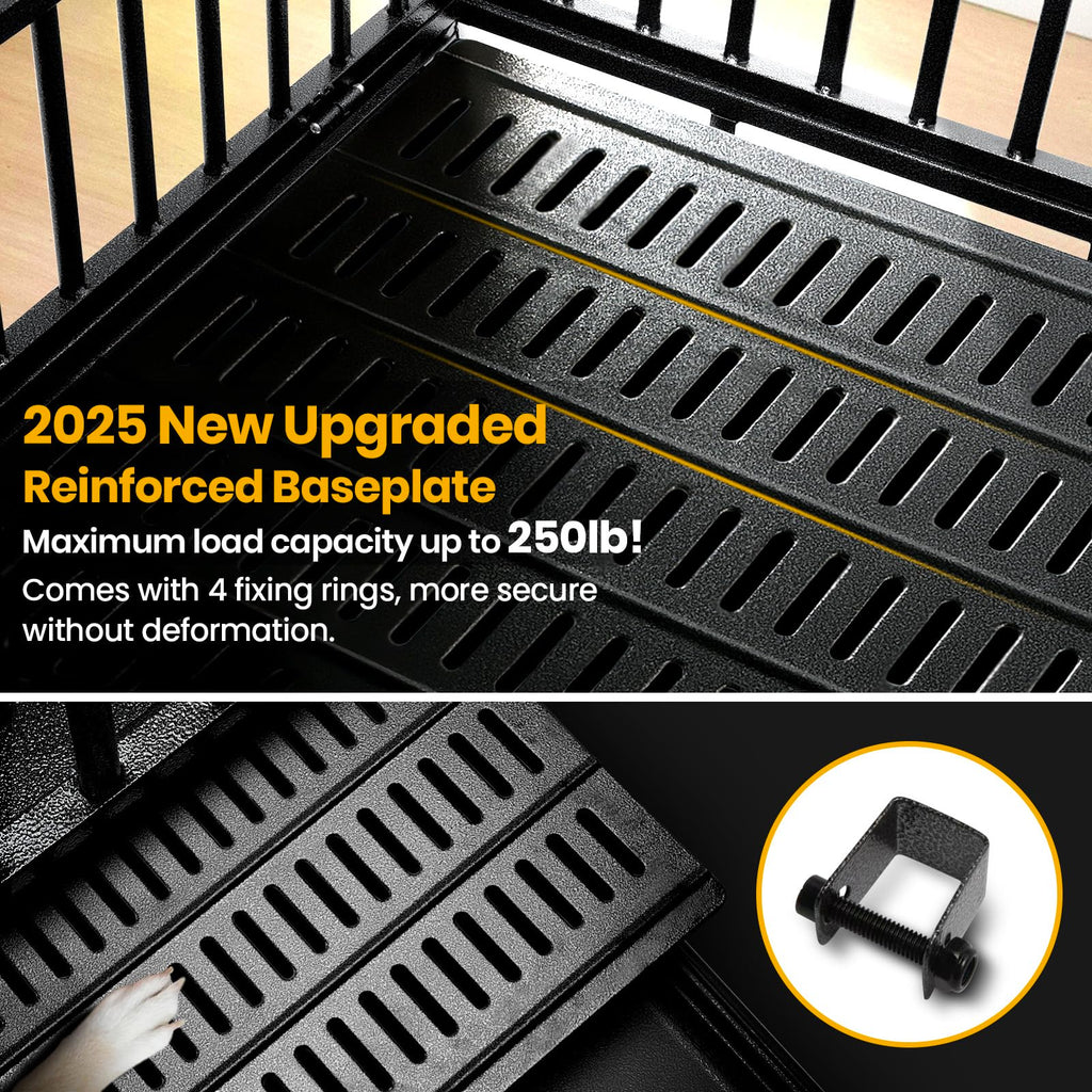48 Inch Heavy Duty Dog Crate O7689
