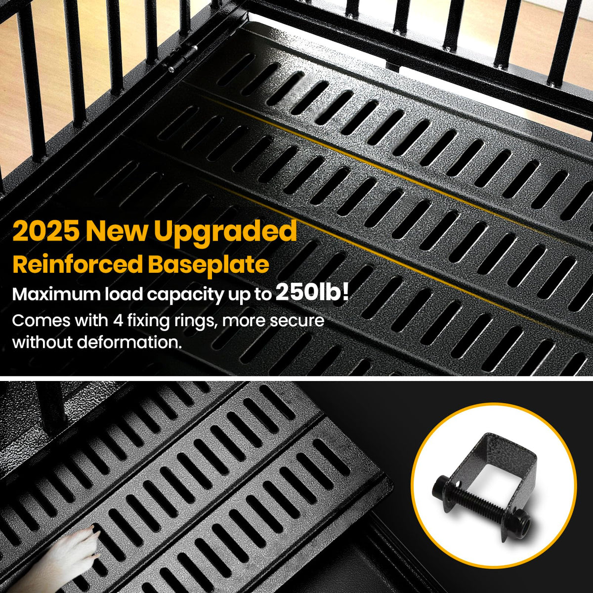 48 Inch Heavy Duty Dog Crate O7689