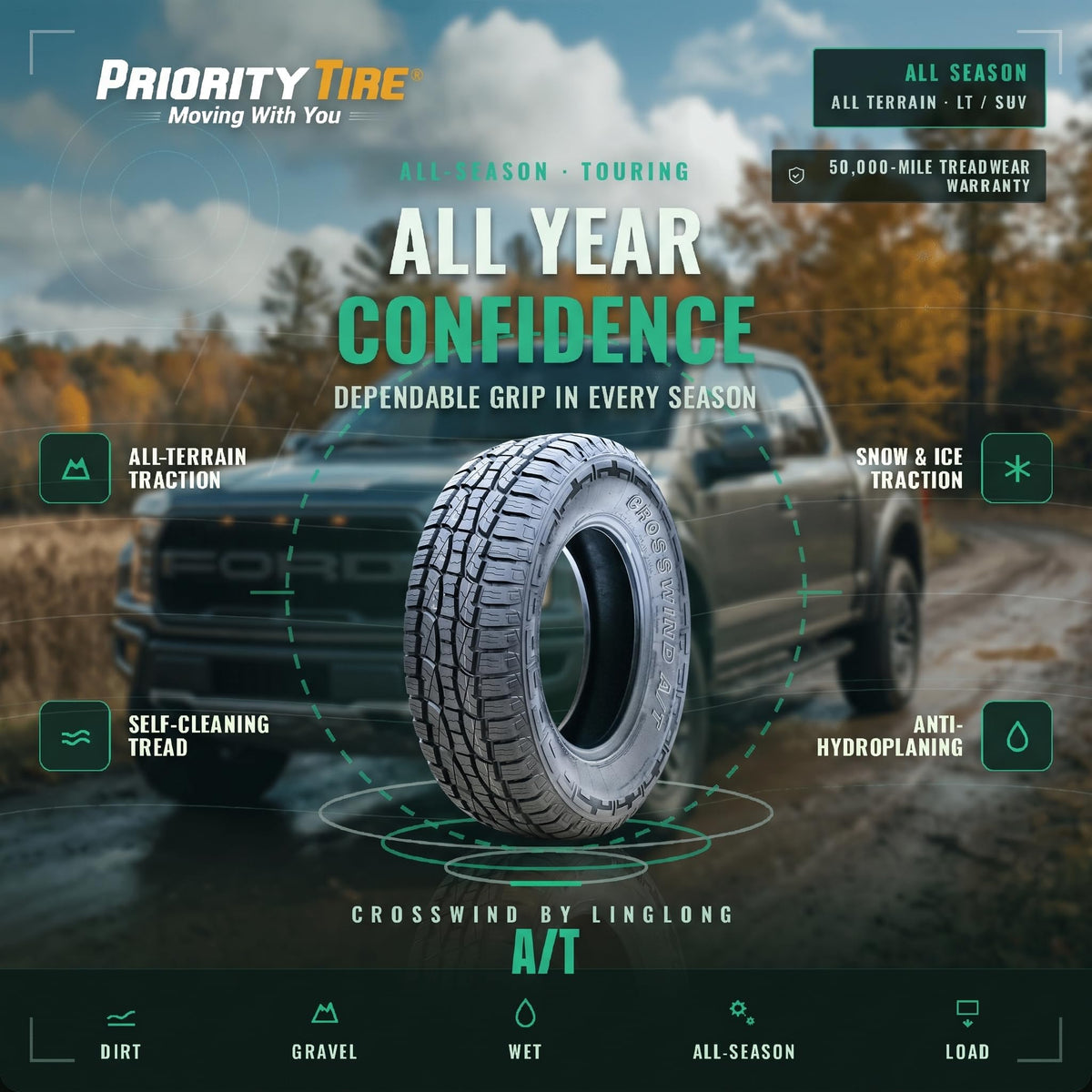 265/70R18 116T Tires O369