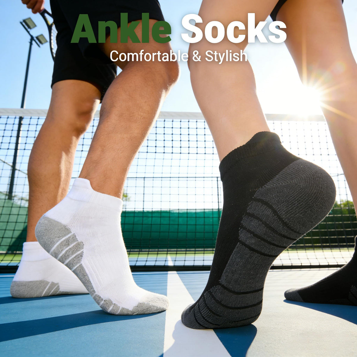 Moisture Wicking Bamboo Viscose Ankle Socks X268774