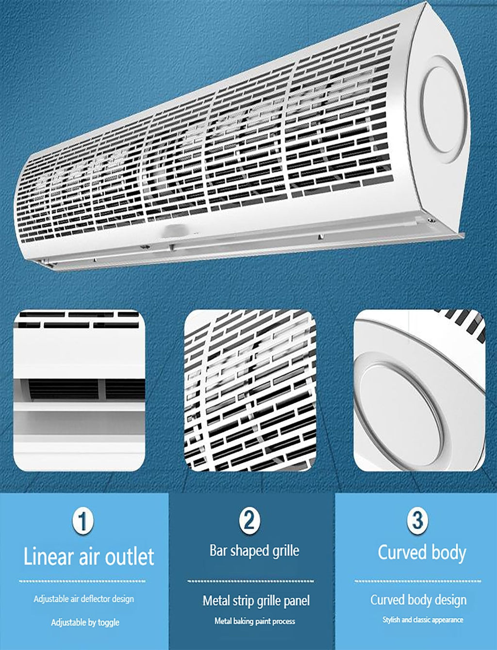 Remote Control Commercial Air Curtain Blower 150cm N927154