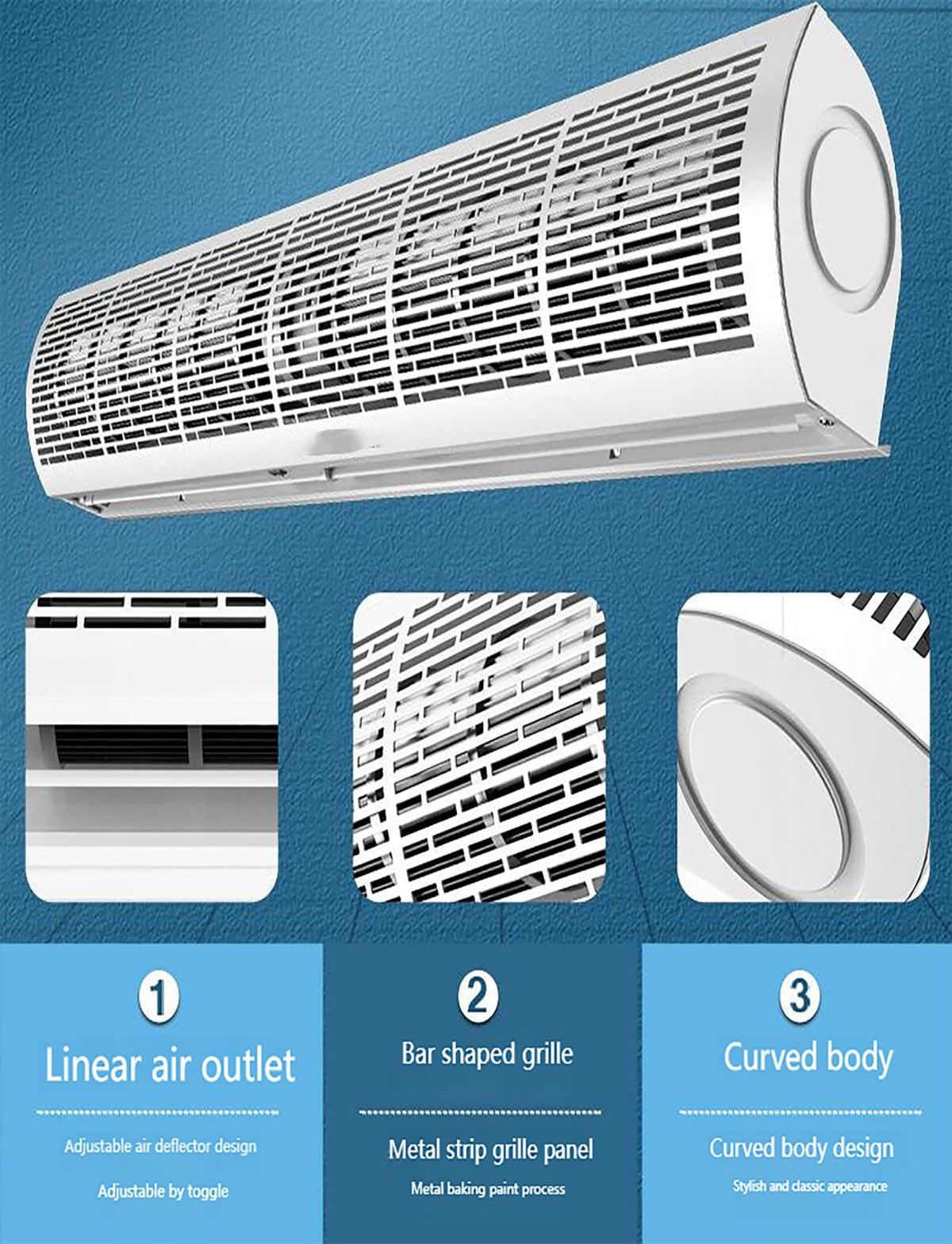 Remote Control Commercial Air Curtain Blower 150cm N927154