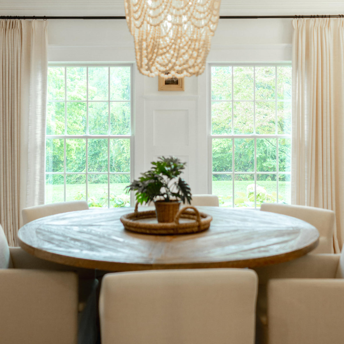 Linen Pinch Pleated Blackout Curtain 1 Panel J803701