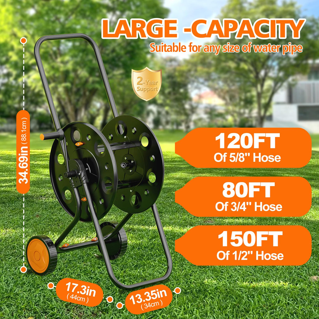 Garden Hose Reel Cart E71835
