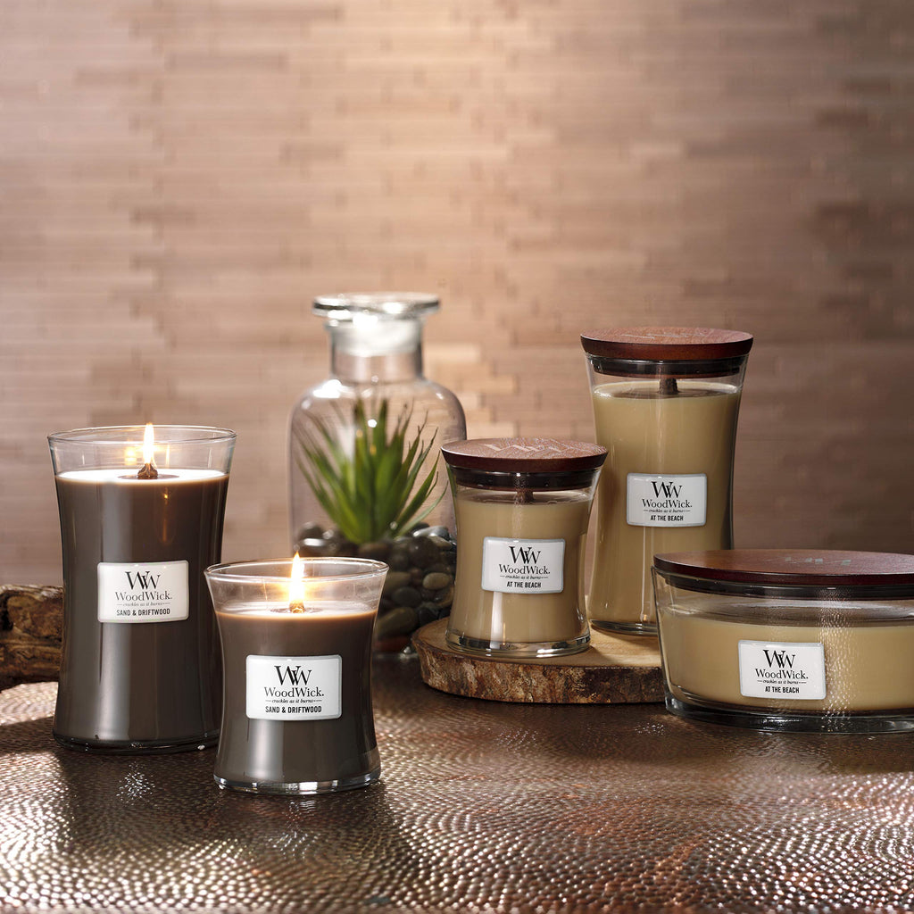 Scented Candle with Crackling Wick W8216