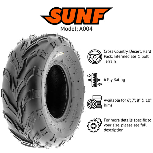 19x7-8 Tubeless 6 Ply Set of 4 R645640