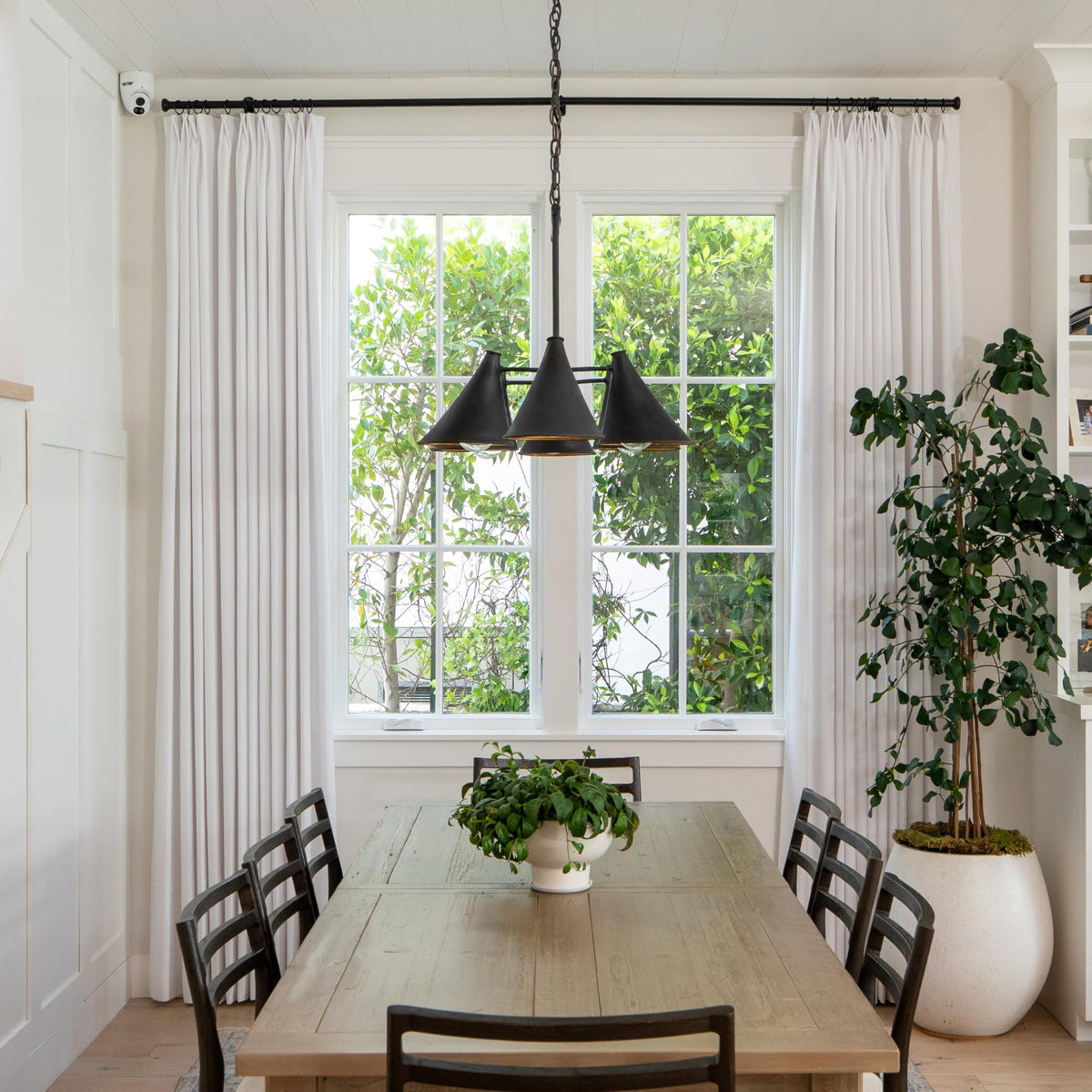 Linen Pinch Pleated Blackout Curtain 1 Panel J803701