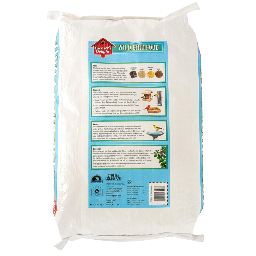 20-Pound Wild Bird Food and 10-Pound Cracked Corn L736