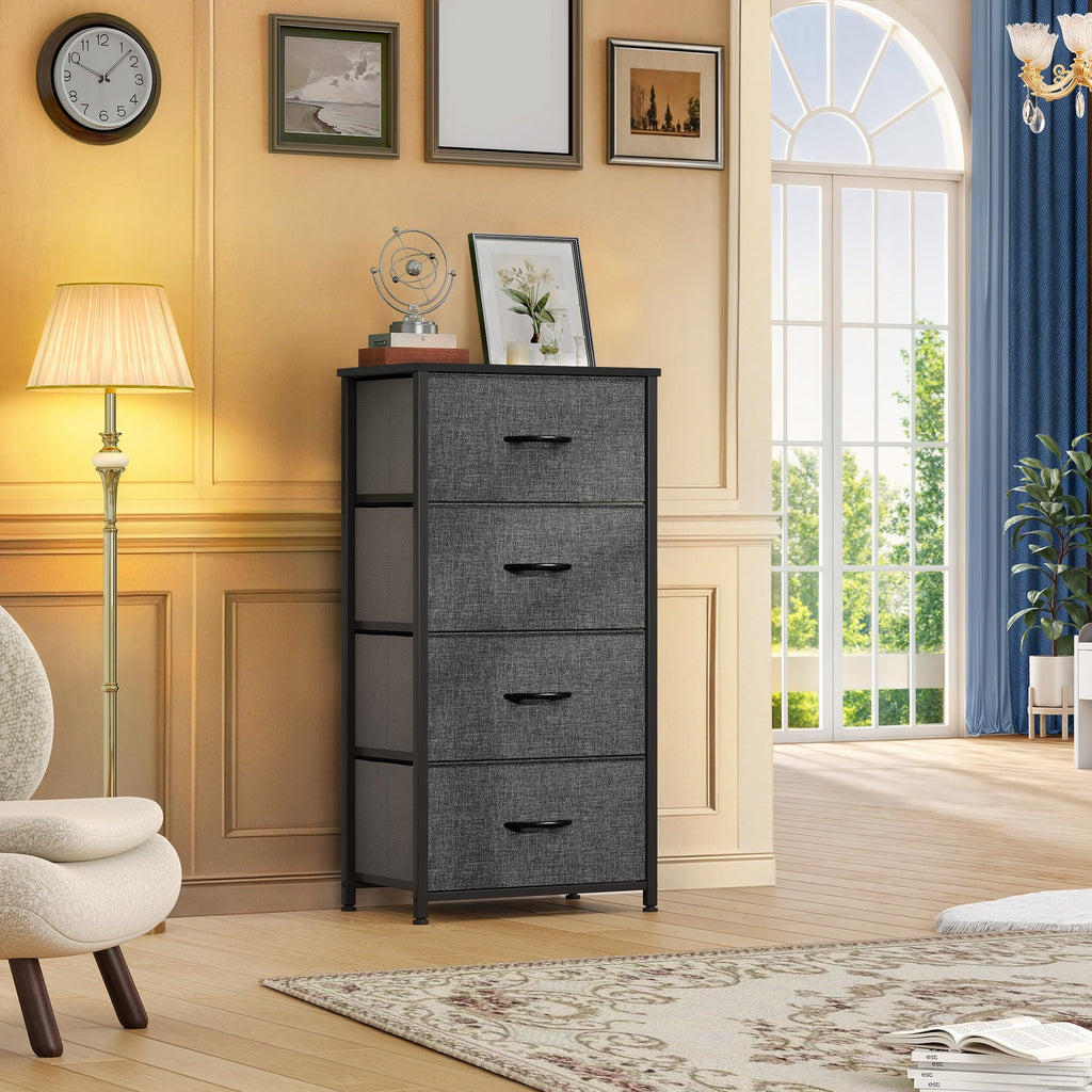 4 Drawer Fabric Dresser Q31231